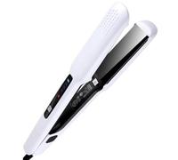 Lisseur Boucleur 4 Réglages De Température Onduleur Style Coiffeur | Avec Soin Aux Ions Négatifs Combo Boucleur Et Lisseur pour Hôtel Dortoir Cheveux Courts et Longs Hommes Femmes Dames