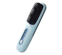 Lisseur Brosse | Lissage Capillaire Sans Fil | 3 Niveaux De Chaleur Céramique Pour Coiffage Domestique Voyage Plage Salon Cheveux Secs Et Mouillés