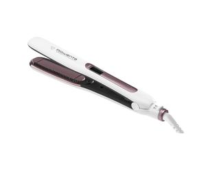 Lisseur Calor Premium Care Brush&straight Blanc/Rose