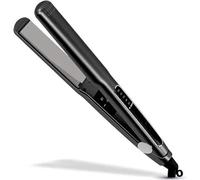 Lisseur Cheveux 2-en-1 143W 480 Fahrenheit plaque serrage à chauffage rapide fer à boucler pelucheux lisseur coiffure portable