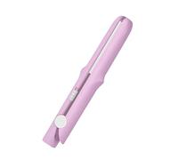 Lisseur Cheveux | 2-en-1 Lisseur et Boucleur à Chauffage Rapide - Modèle Mini 20W pour Cheveux Courts,Pour Vagues Frange Coiffage Nuit Fille Femme Cadeau Noël