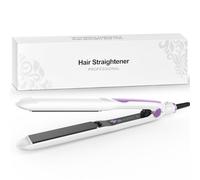 Lisseur cheveux, Fer à lisser professionnel, Lisseur Boucleur 2 en 1 Portable, coiffage rapide, Sans frisottis, Pour des cheveux lisses, doux et brillants - Convient à tous les types de cheveux