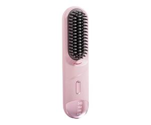 Lisseur Cheveux Sans Fil - Brosse Lissante Portable Rechargeable USB | Peigne Lissant,Pour Filles Femmes Petite Amie Débutant Maison Voyage Vacances Entreprise École Salon