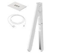 Lisseur de cheveux de voyage - à friser compacte sans fil et fer plat, outil de coiffure rechargeable par USB pour femmes et filles pour les voyages à la maison, coiffure polyvalente n'import