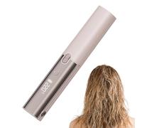 Lisseur de cheveux portable - 4 réglages de température, fer à friser et outil de coiffage - Lisseur de cheveux intelligent | Pour vacances à la plage, voyage, hôtel, maison, salle de bain, salon