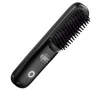 Lisseur De Cheveux Portable - Brosse Chauffante USB Légère, Outil De Coiffure Rapide, Brosse Douce À Température | Utilisation Quotidienne Du Salon De Vacances En Dortoir De Voyage