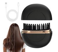 Lisseur De Cheveux Portable | Brosse Rechargeable Sans Fil 3 Températures,Brosse Lissante Mini Styling - Pour Femme Maison Voyage