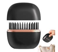 Lisseur de Cheveux Portable, Chauffage Rapide 25W Brush Anti-Brûlure, Brosse Lissante Et Boucleur À Cheveux, Pour Une Utilisation Au Quotidien, En Vacances Et Congés, Pour Les