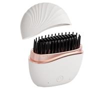 Lisseur de Cheveux Portable Peigne Anti-Brûlure à 2 Températures
