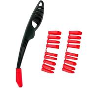 Lisseur de joints en silicone BCENG, 9 formes de joints, racleur en silicone, ensemble de lisseurs de joints polyvalents, spatule à joints, lisseur de joints en silicone, racleur de joints en silicone
