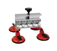 Lisseur de tuyaux aluminium-plastique avec rouleaux 5 rangées + ventouse