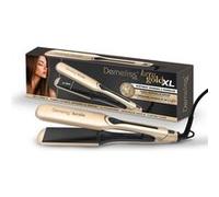 Demeliss SAINT ALGUE - Lisseur Kera-GOLD XL - Plaques infusées à la Kératine - Plaques larges idéales pour les cheveux mi-longs à longs