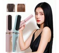 Lisseur électrique multifonction, peigne de soin capillaire à ions négatifs portable, lisseur de cheveux isolant thermique, appareil de coiffage à domicile, appareil de coiffage à clip haute densité, 