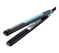 Lisseur et Boucleur 2 en 1 en Tourmaline Céramique 30W Température Réglable Avizar Noir / Bleu Noir