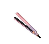 Lisseur et Boucleur 2-en-1 pour Cheveux Secs et Humides Ionique 40W Rose