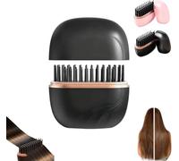 Lisseur Glambrush Mini, peigne lisseur sans fil 2 en 1, chauffe rapide en 30 secondes, revêtement anti-brûlure, rechargeable par USB et portable