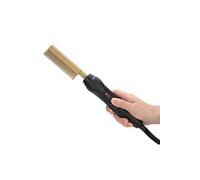 Lisseur Peigne Curling Redressage Double Usage Hommes Barbe Styling Peigne