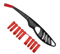 Lisseur pour Joints, Lisseur Joint Silicone, Outil Joint Silicone, Lisseurs de Joint En Silicone, Spatule Joint Silicone, Comprend 9 Patrons de Couture Et Une Boîte de Rangement, pour Cuisine, Coin