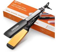 Lisseur professionnel ,plaque large de 42 mm en titane et ions négatifs,chauffage rapide en 30 secondes,11 niveaux de température