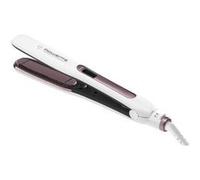 Rowenta Lisseur Premium Care Brush & Straight SF7510F0 Contrôle 130–200°C Écran LCD Blanc/Rose