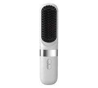 Lisseur sans Fil, Brosse à Lisser Sans Fil - Ions Négatifs Anti-Brûlures Brosse Lissante Peigne À Chaud - Lisseur Sans Fil Brosses À Cheveux Avec Température Réglable Pour Plus Brillant, Plus Lisse H