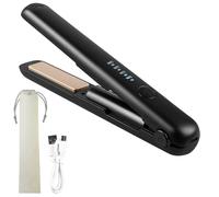 Lisseur Sans Fil, Mini Lisseur Cheveux et Fer à Friser 2 in 1, Lisseur Rechargeable Avec 4 Température, Lisseur Portable 3200 Mah, Chauffage Rapide 20S, Mini Lisseur de Voyage Idéal pour Déplacements