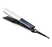 Lisseur vapeur AuraSteam Straight - pour cheveux lisses ou bouclés, plaques élargies, plaques flexibles 3D, double rangée de vapeur, réservoir d'eau