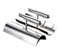 Lisseuse Angle Courbé Pour Plâtre Intérieur Extérieur Lisseuse(1 pair)