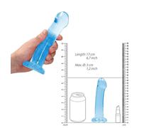 Lissez-le vaginal mini faux pénis avec ventouse petit gode anal doux