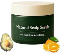 Lissima Natural Scalp Scrub, Deep Cleansing & Nourishing Exfoliating, Moisturizing and Comfortable,Relieve Itchy Scalp & Dandruff,Gentle Botanical Formula, for All Hair Types (1 pcs)