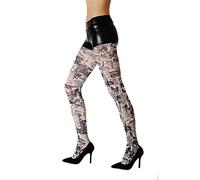 LissKiss New York News - Multicolore Opaque Collants Taille Unique (34-44)