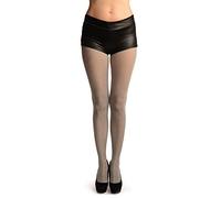 LissKiss Silver Lurex Luxurious Tights - Argent? Collants Taille Unique (34-40)