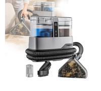 Lissontine 230V Nettoyeur Canapé Et Tapis 17kpa avec Brosse Large Et Suceur Fente, Double Réservoir Grande Capacité, Machine Idéale pour Taches, Escaliers Et Sièges Auto