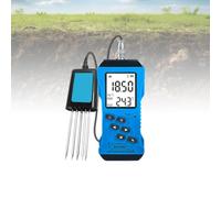 Lissontine Analyseur De Sol 7 en 1 Portable Mesure NPK, PH, Humidité Et Conductivité, Idéal pour Jardin, Pelouse, Plantes D’intérieur Et Usage Agricole