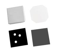 Lissontine Consommables pour Aimants Carrés De 5 X 5 Cm, Accessoires pour Aimants Photo De 5 X 5 Cm, Kit De Fabrication D’aimants Acrylic/2.5x2.5in-100set