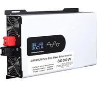 Lissontine Onduleur Haute Puissanc 5000-12000W, Version Améliorée 2025, 12 V/24 V/48 V/60 V/72 V CC vers 230 V CA, Onde Sinusoïdale Pure, Onduleurs Parallèles 48V-8000W