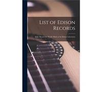List of Edison Records microform Echo All Over the World Made at the Edison Laboratory - Anonymous - Creative Media Partners LLC - Livre en Anglais AnonymousAnonymous (Auteur)