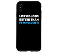 List of Jobs Better Than Psychologist Profession Psychologue Coque pour iPhone XS Max