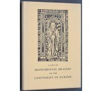 List of Monumental Brasses on the Continent of Europe