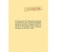 List of Personnel of the Irish Defence Forces Dismissed for Desertion During the Second World War - [Version Originale] Document Official (Auteur)