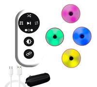 LISTaRSw Lampe D'entraînement De Réaction avec Télécommande Et Sac - 4 Modes + 4 Couleurs De Lumière, équipement D'entraînement De Vitesse De Réaction, pour Le Sport, Le Fitness