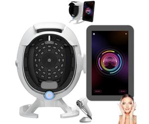 LISTaRSw Machine De Détection De Problèmes De Peau 3D avec Analyseur De Peau Portable, 2 Mesures Et 3 Types De Modes De Comparaison De Peau, 15 Analyses De Données Et Simulation De Peau