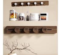 LISTaRSw Multiprise Murale (40 Cm/50 Cm/60 Cm/75 Cm), 8 000 W, Rail pour Prise De Courant pour Table Et Murs, pour Cuisine, Salon, Bureau. 60CM