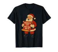 Liste Coquine Qui Dit 67 pères Noël T-Shirt