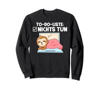 Liste de Choses à Faire Ne Rien Faire Paresseux drôle Sweatshirt