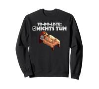 Liste de Choses à Faire Ne Rien Faire Paresseux drôle Sweatshirt