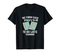 Liste de Choses à Faire pour Couples Amusants, nouveauté relationnelle T-Shirt