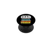 Liste de contrôle de Chaise géniale | Chaire de département | Président du Corps professoral PopSockets PopGrip Adhésif