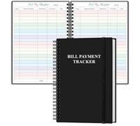 Liste de contrôle des paiements de factures - Organisateur de factures mensuel et planificateur pour budgétisation personnelle et financière, carnet de suivi de paiement de factures, 14,7 x 21,6 cm