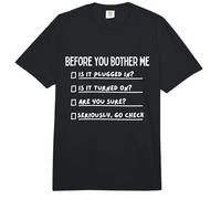 Liste de contrôle des Technologies de l'information Support Technique Amusant Comfort Colors Adult Heavyweight T-Shirt